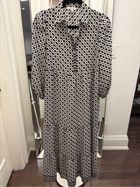 Max Studio Collared Maxi Dress